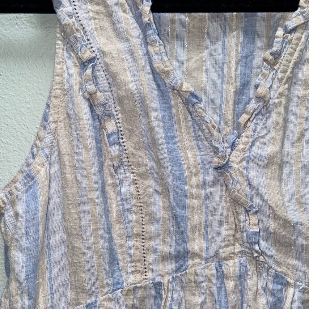 Vineyard Vines Blue and White Striped Mini Dress - Size S - Picture 6 of 8